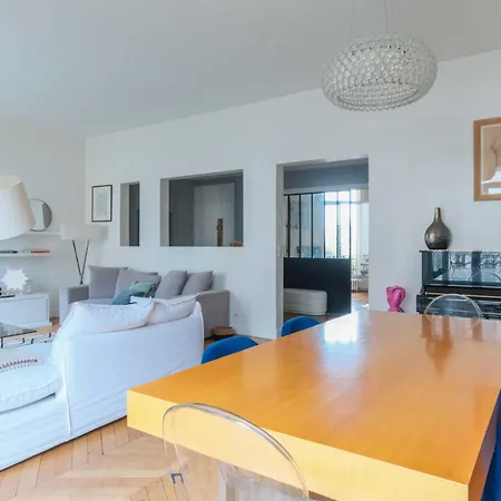 Apartmán Splendid Flat With Fireplace - Auteuil